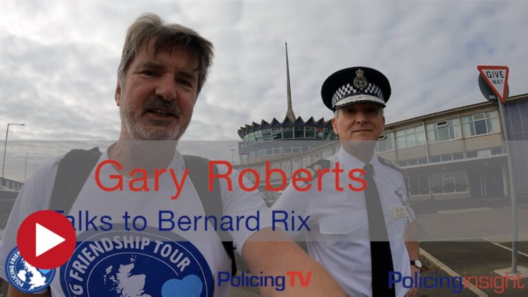 Meeting Gary Roberts, Chief Constable, Isle of Man Constabulary